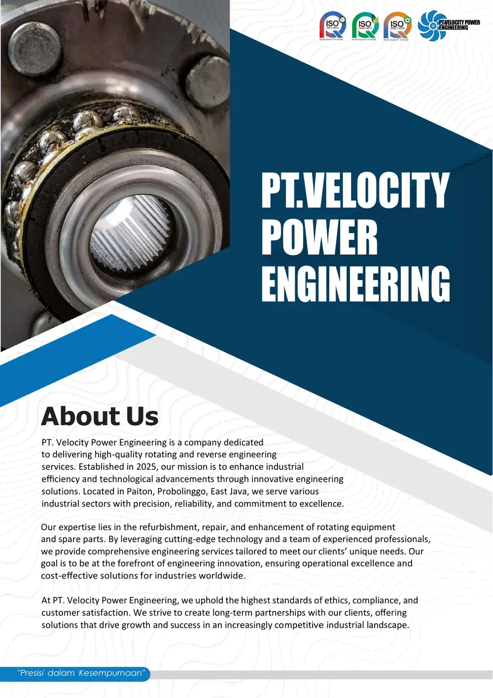 PT VPE company profile
